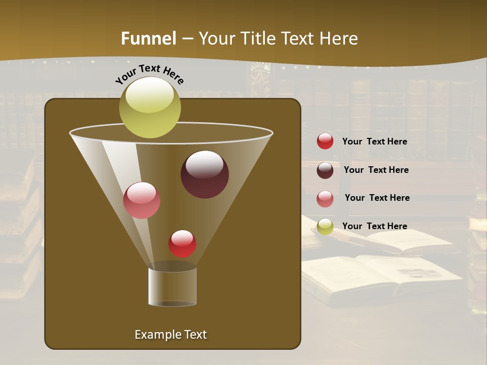 Texture Training Wooden PowerPoint Template