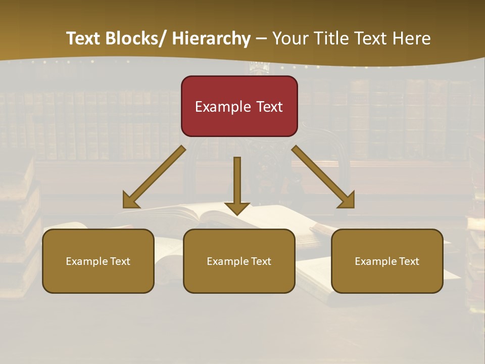 Texture Training Wooden PowerPoint Template