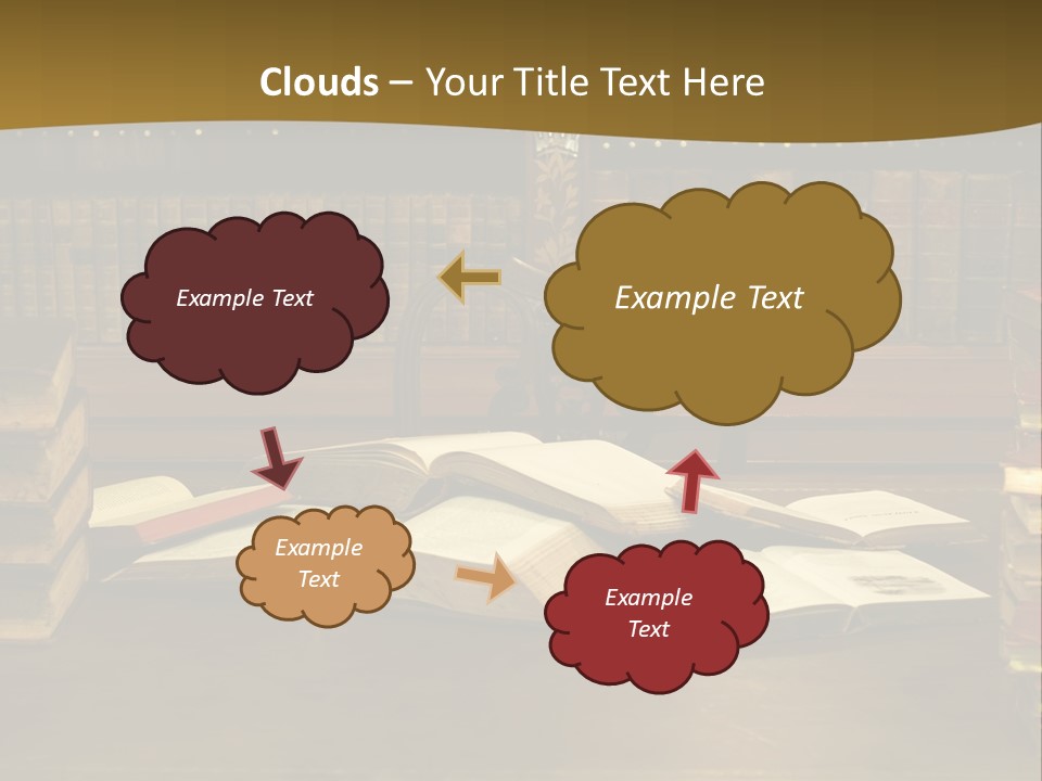 Texture Training Wooden PowerPoint Template