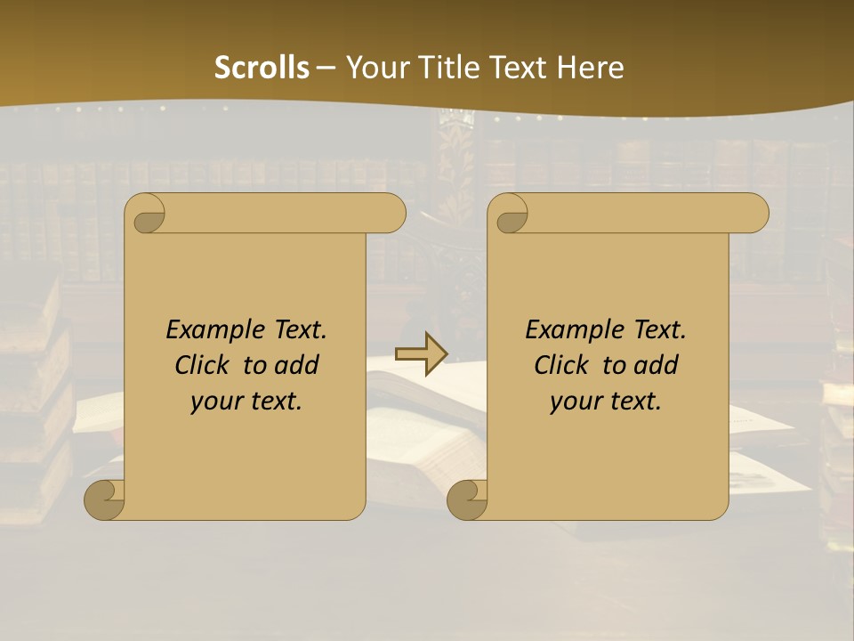 Texture Training Wooden PowerPoint Template