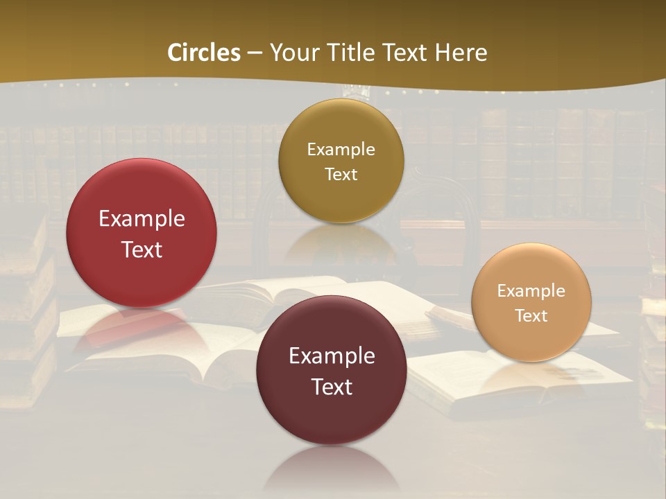 Texture Training Wooden PowerPoint Template