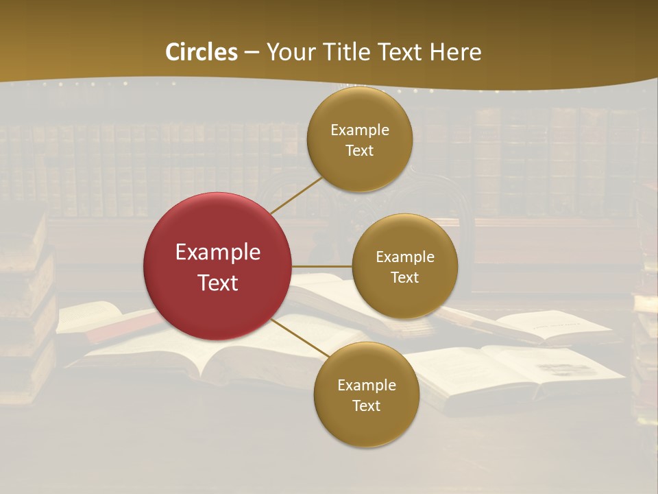 Texture Training Wooden PowerPoint Template