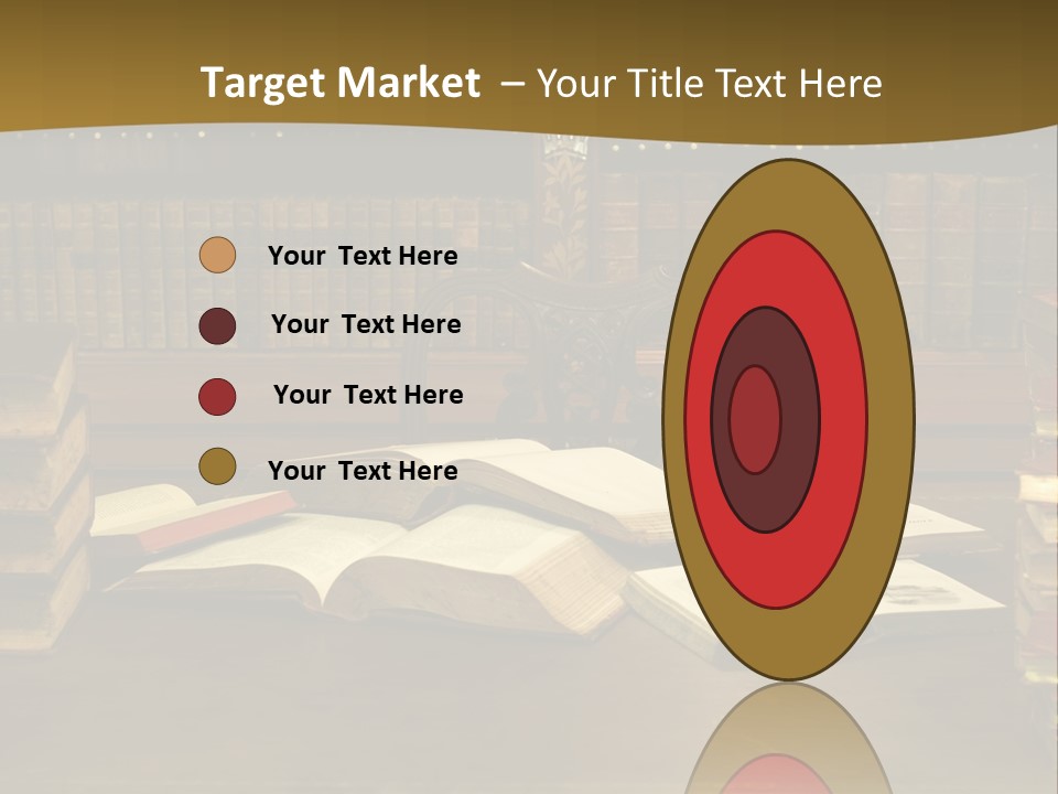 Texture Training Wooden PowerPoint Template