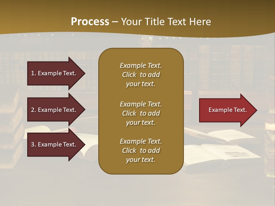 Texture Training Wooden PowerPoint Template