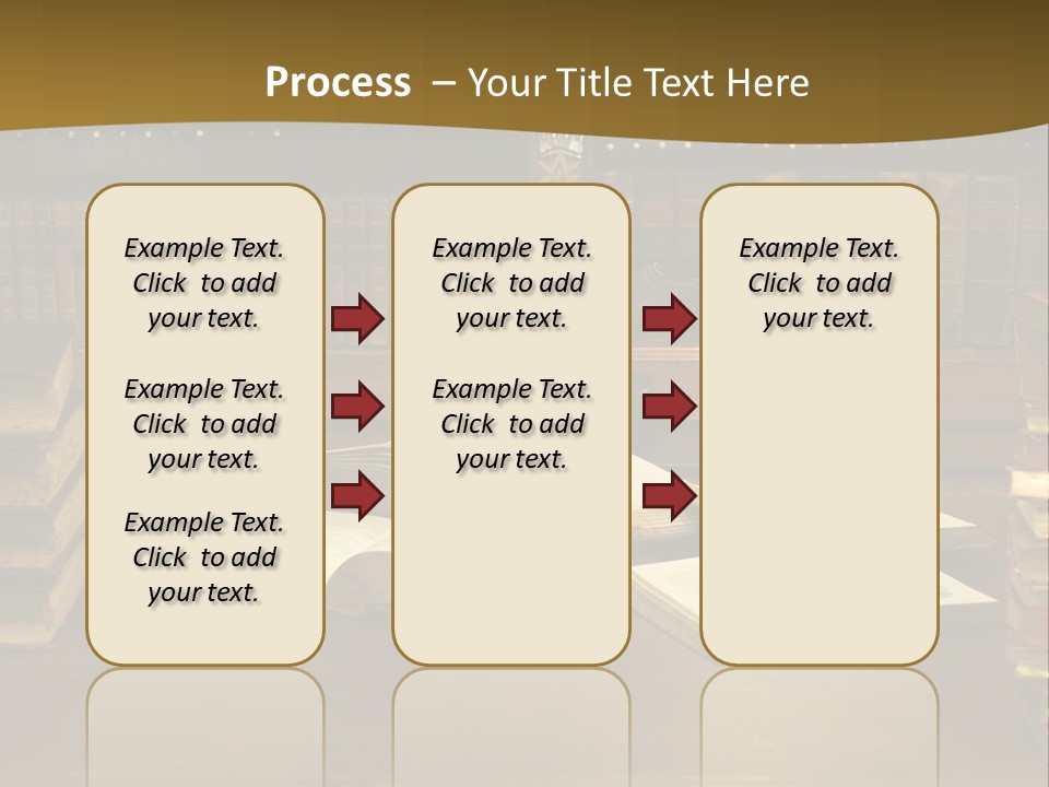 Texture Training Wooden PowerPoint Template