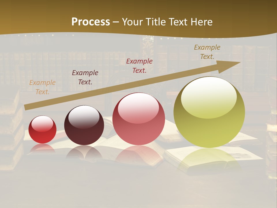 Texture Training Wooden PowerPoint Template