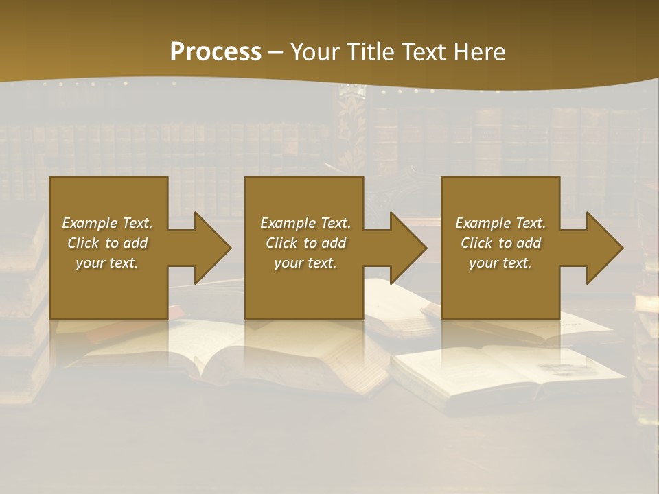 Texture Training Wooden PowerPoint Template