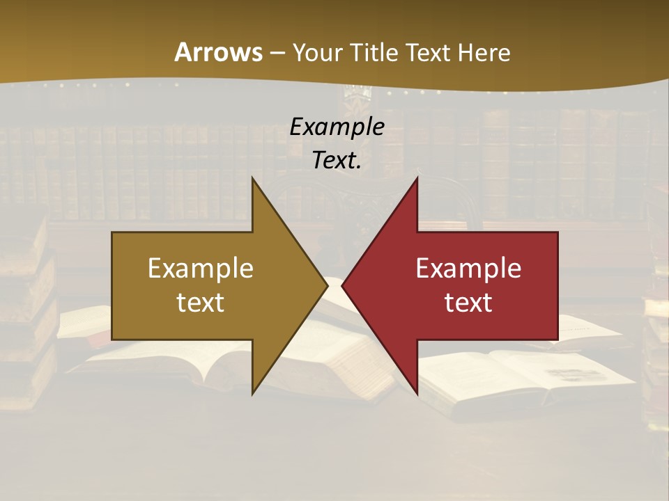 Texture Training Wooden PowerPoint Template