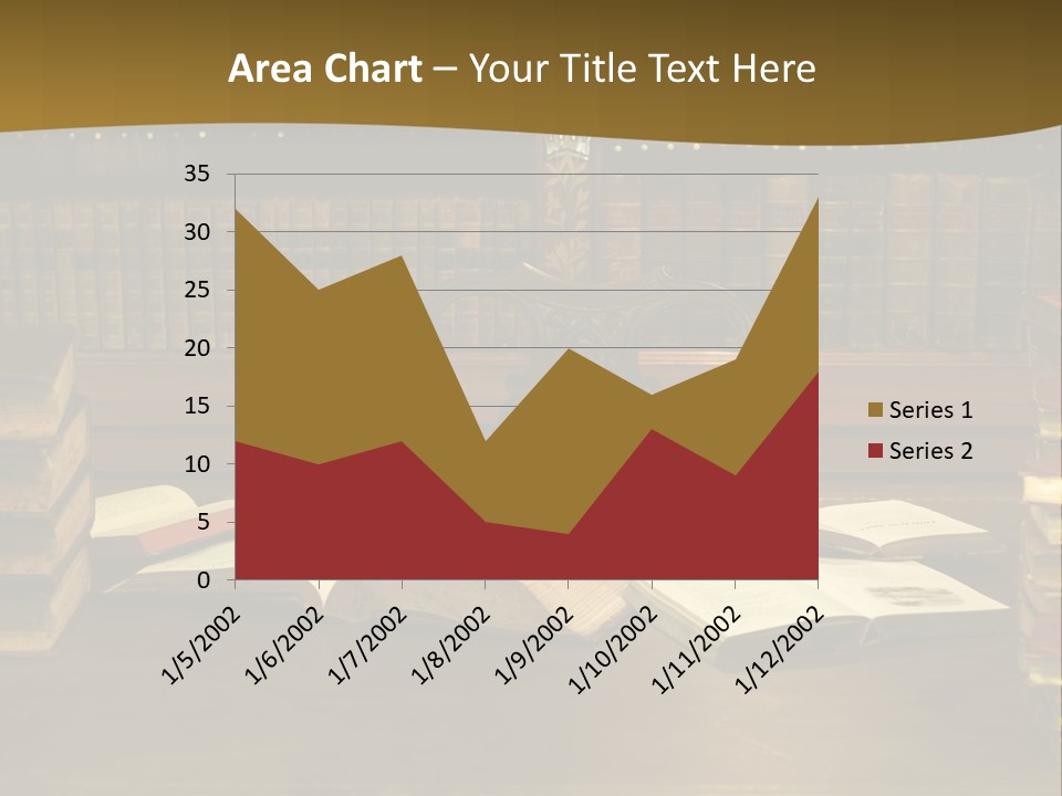Texture Training Wooden PowerPoint Template
