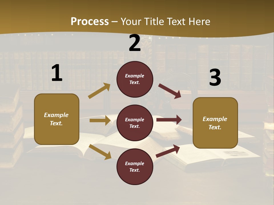 Texture Training Wooden PowerPoint Template