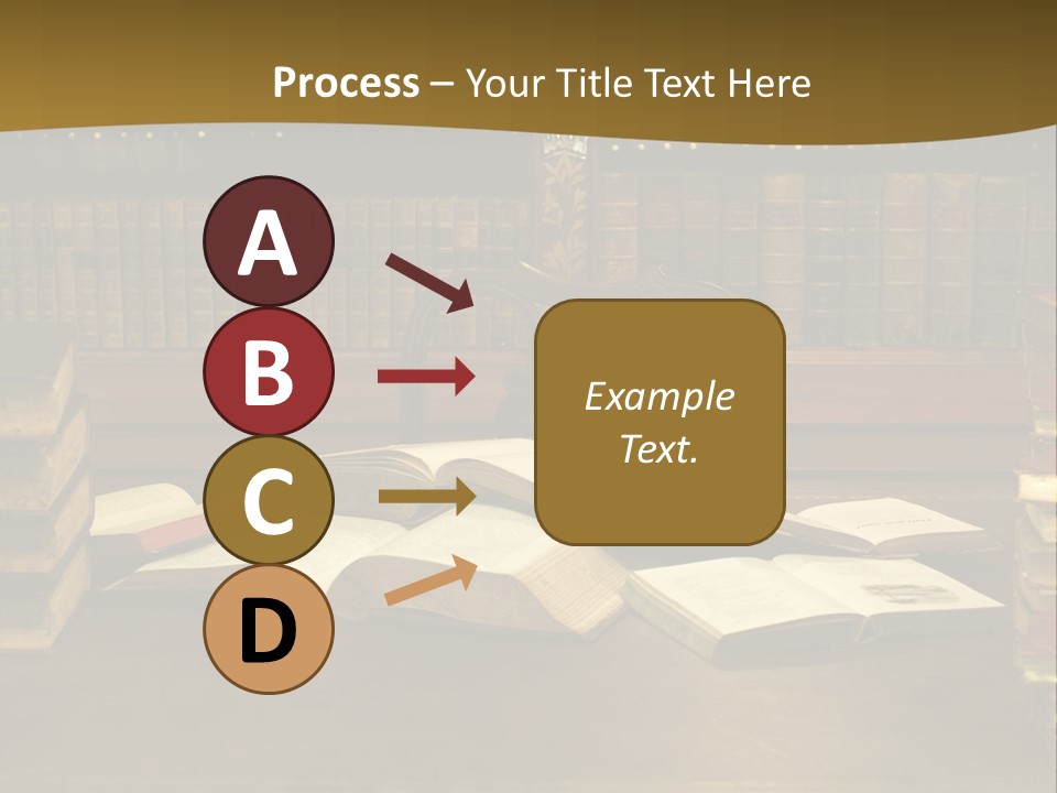 Texture Training Wooden PowerPoint Template