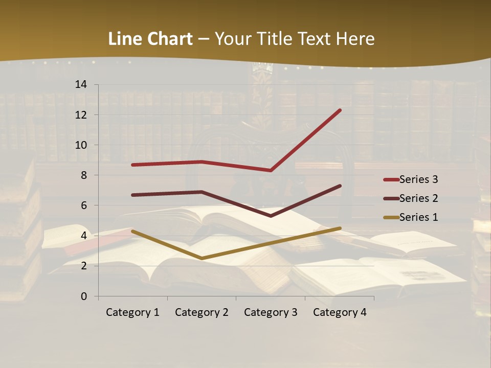 Texture Training Wooden PowerPoint Template