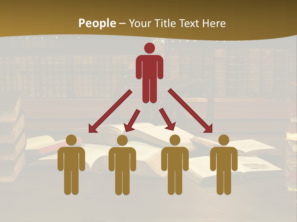 Texture Training Wooden PowerPoint Template