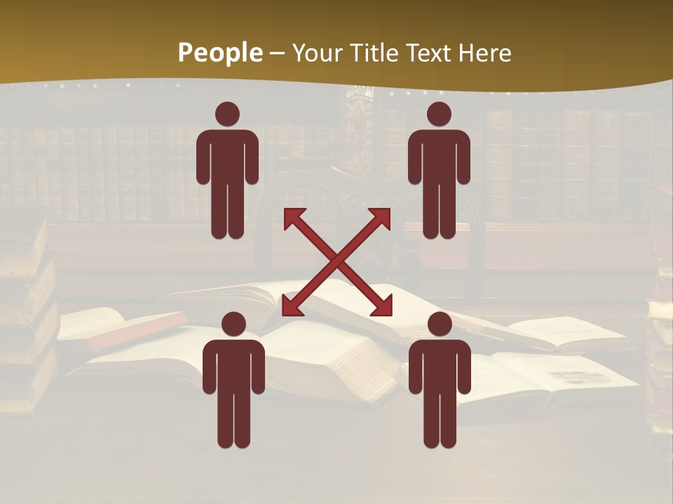 Texture Training Wooden PowerPoint Template