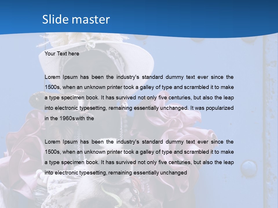 Hat Tobacco Cuban PowerPoint Template