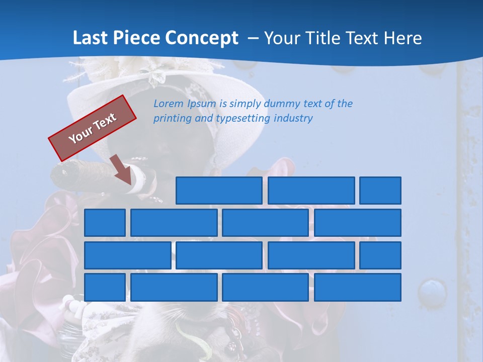 Hat Tobacco Cuban PowerPoint Template