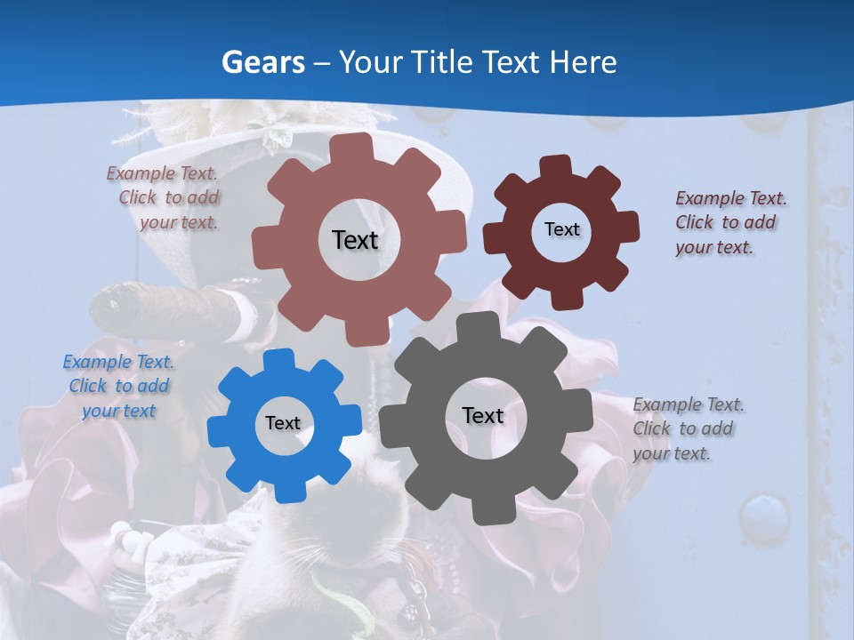 Hat Tobacco Cuban PowerPoint Template