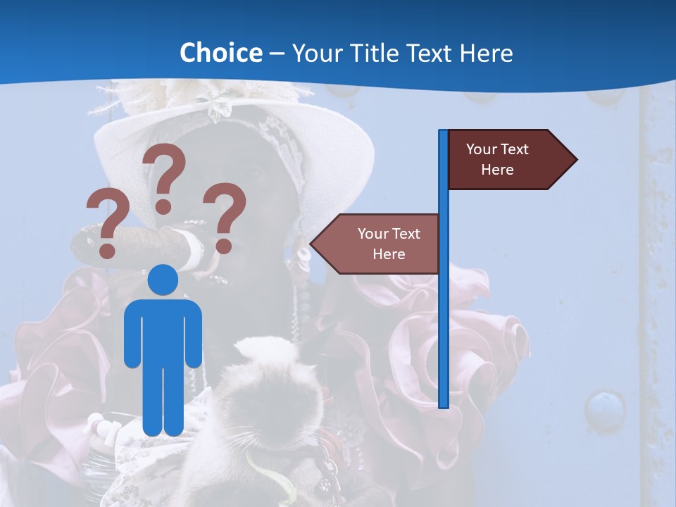 Hat Tobacco Cuban PowerPoint Template