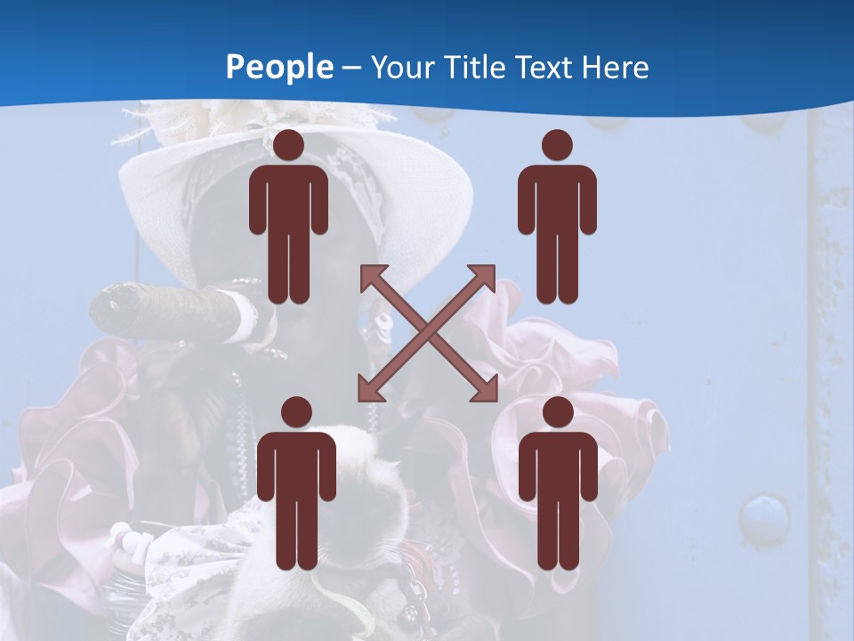 Hat Tobacco Cuban PowerPoint Template