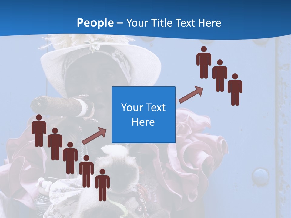 Hat Tobacco Cuban PowerPoint Template