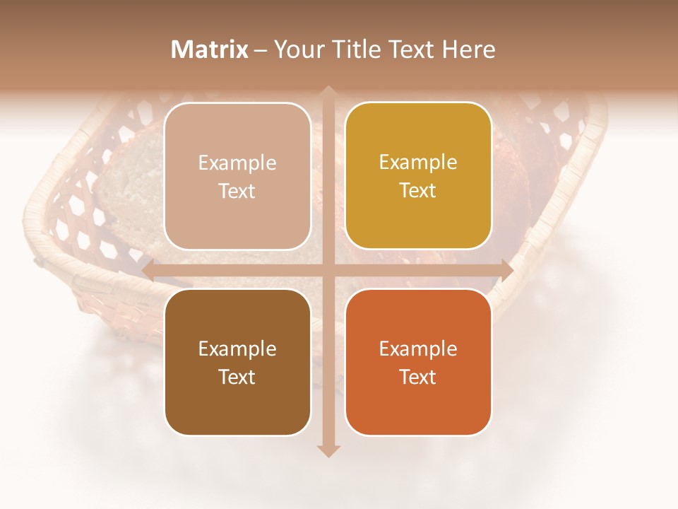 Bun Eating Basket PowerPoint Template