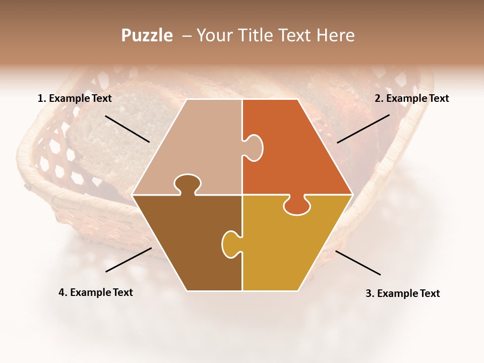 Bun Eating Basket PowerPoint Template