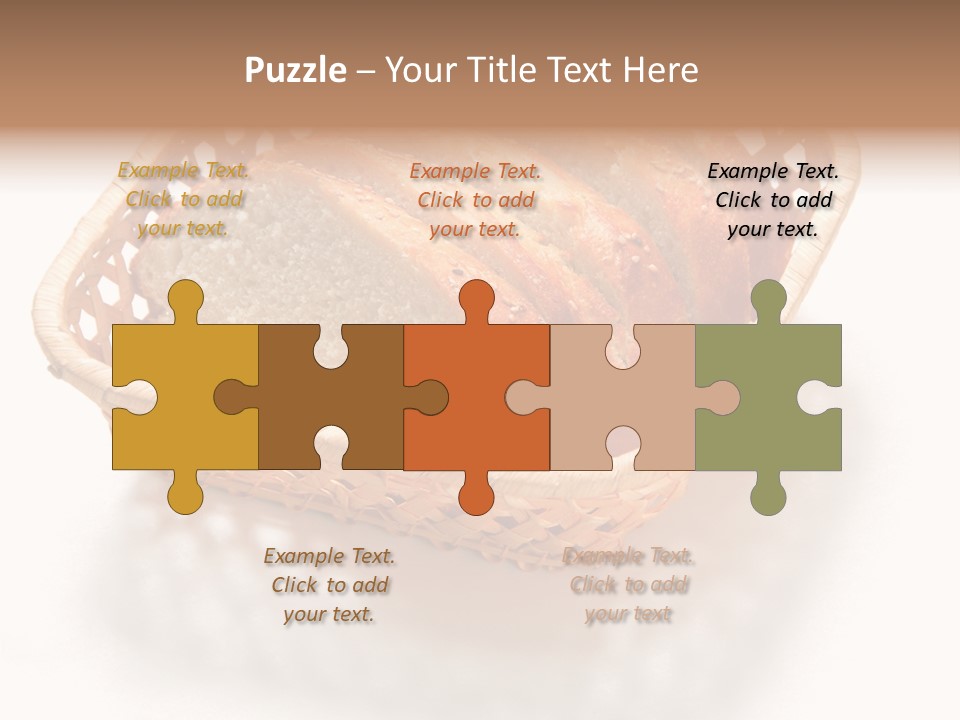 Bun Eating Basket PowerPoint Template