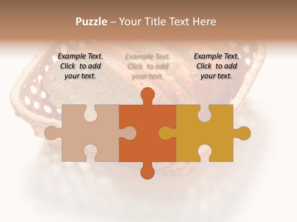 Bun Eating Basket PowerPoint Template