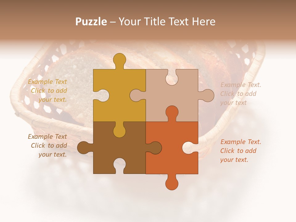 Bun Eating Basket PowerPoint Template