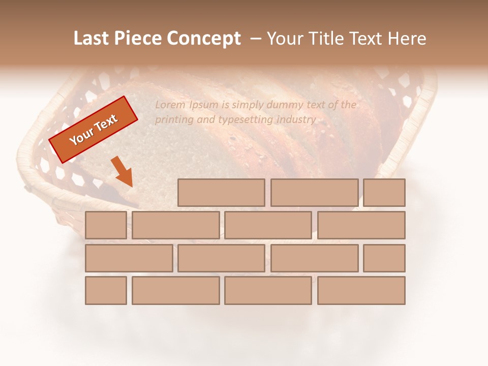 Bun Eating Basket PowerPoint Template
