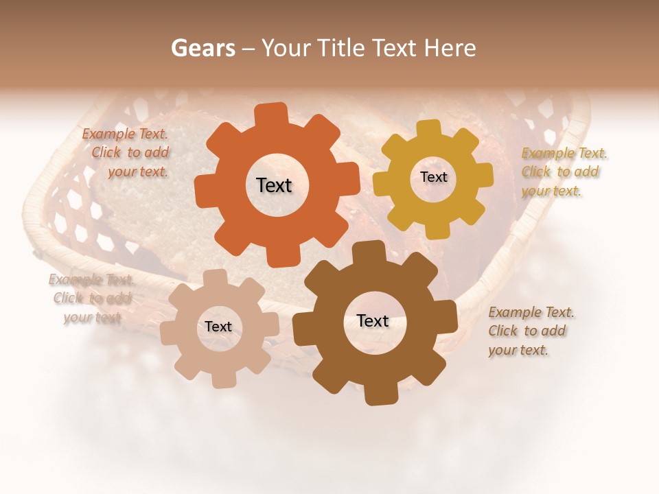 Bun Eating Basket PowerPoint Template