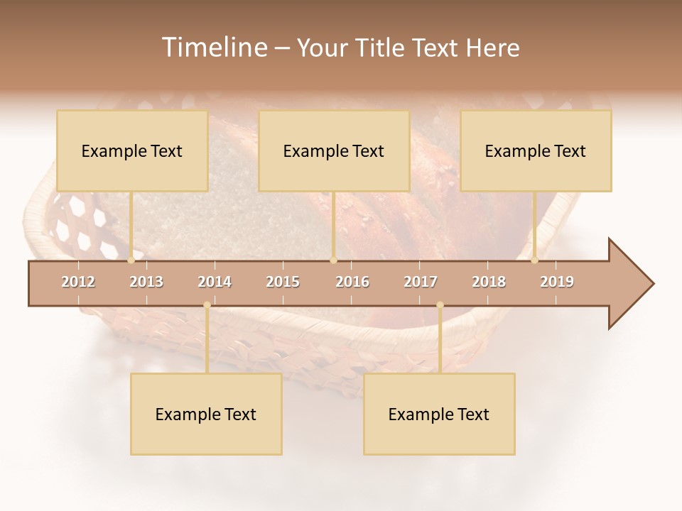 Bun Eating Basket PowerPoint Template