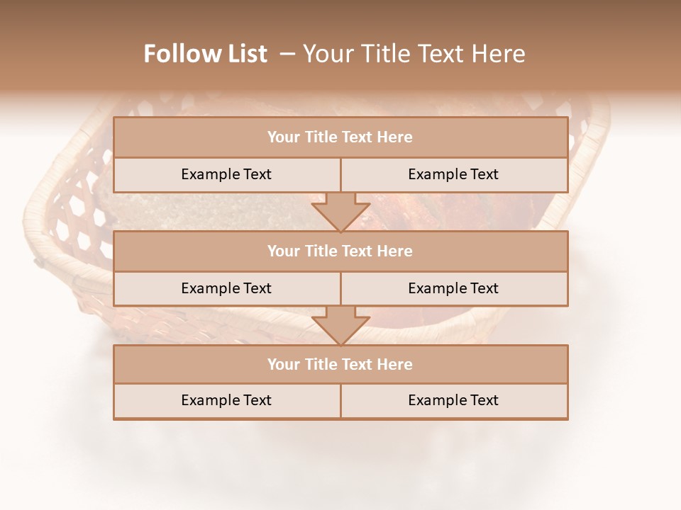 Bun Eating Basket PowerPoint Template