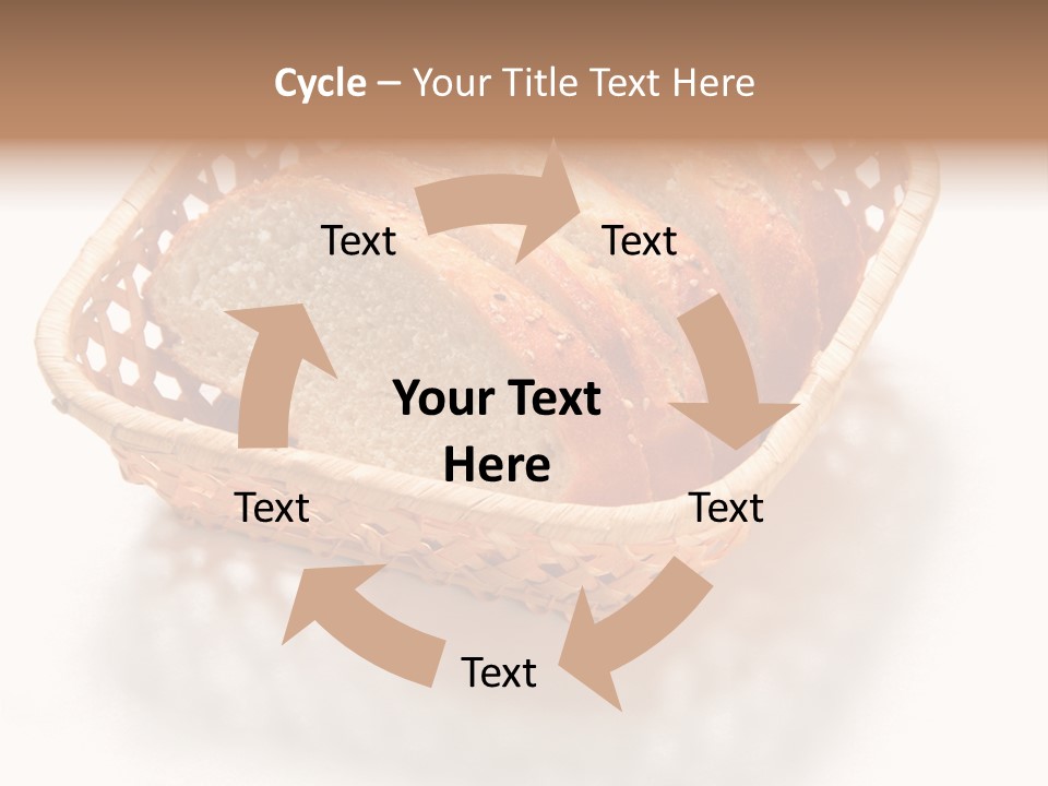 Bun Eating Basket PowerPoint Template