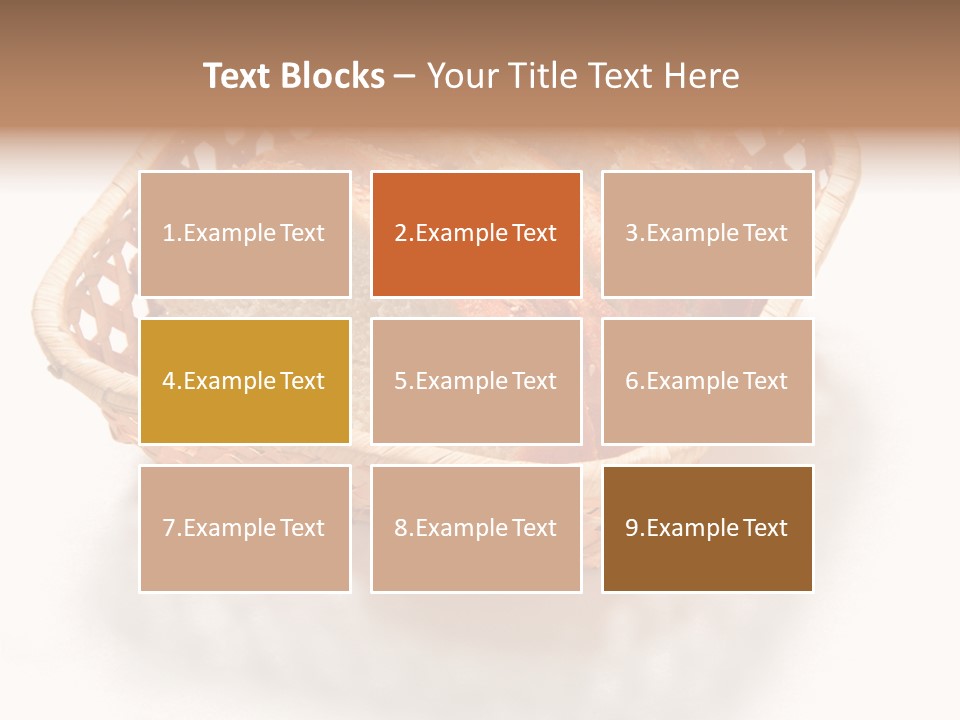 Bun Eating Basket PowerPoint Template