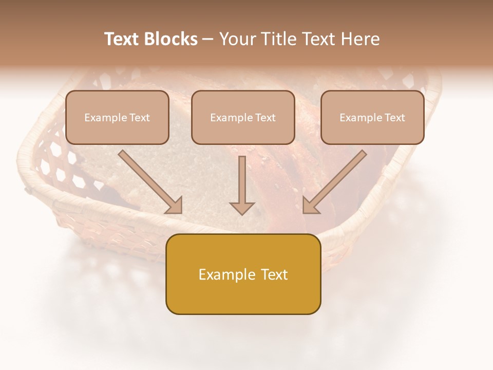 Bun Eating Basket PowerPoint Template