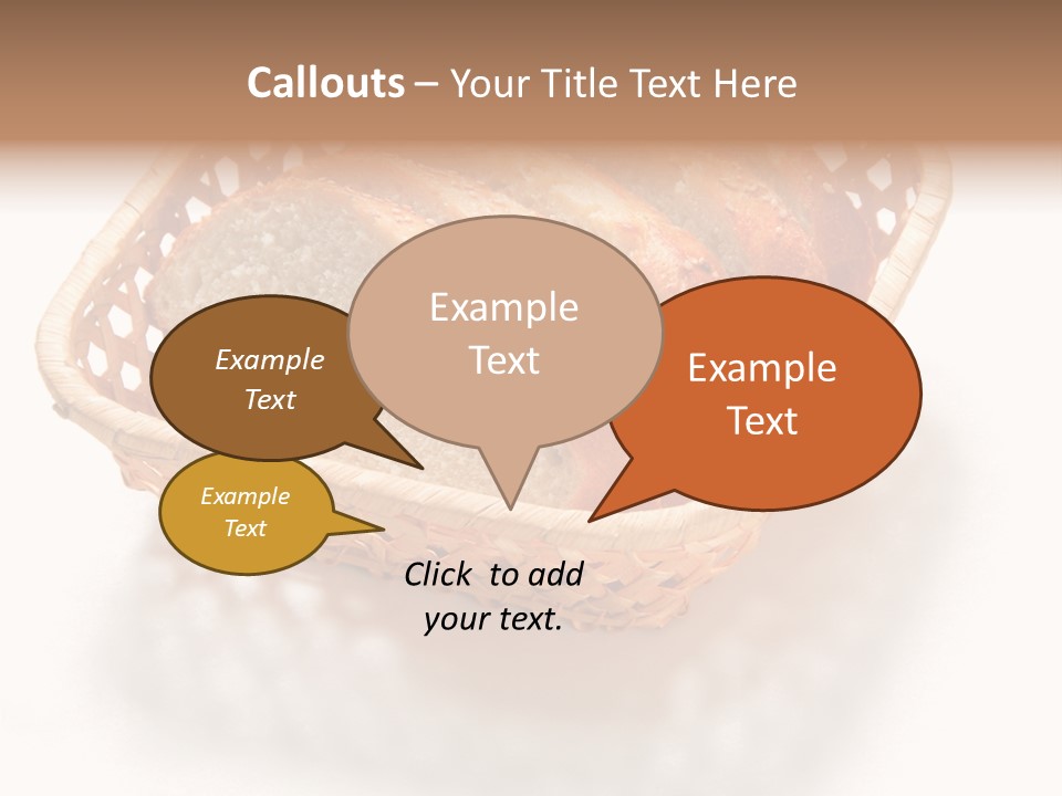 Bun Eating Basket PowerPoint Template