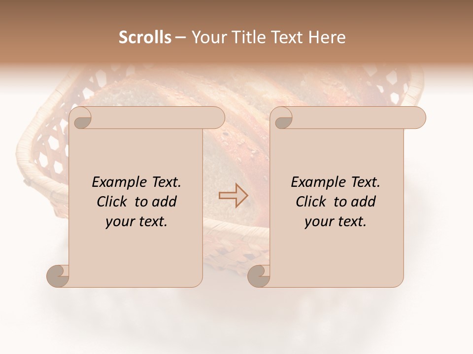 Bun Eating Basket PowerPoint Template