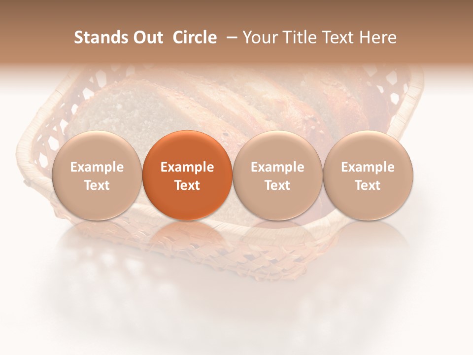 Bun Eating Basket PowerPoint Template