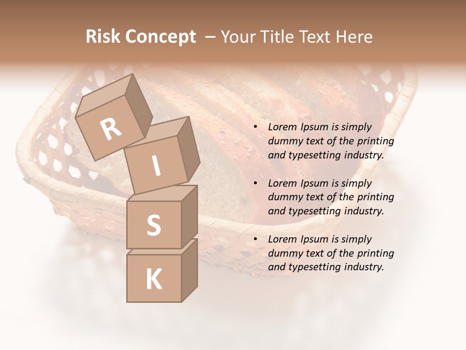 Bun Eating Basket PowerPoint Template