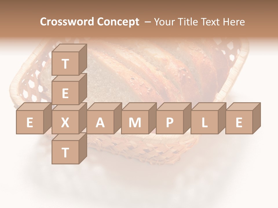 Bun Eating Basket PowerPoint Template