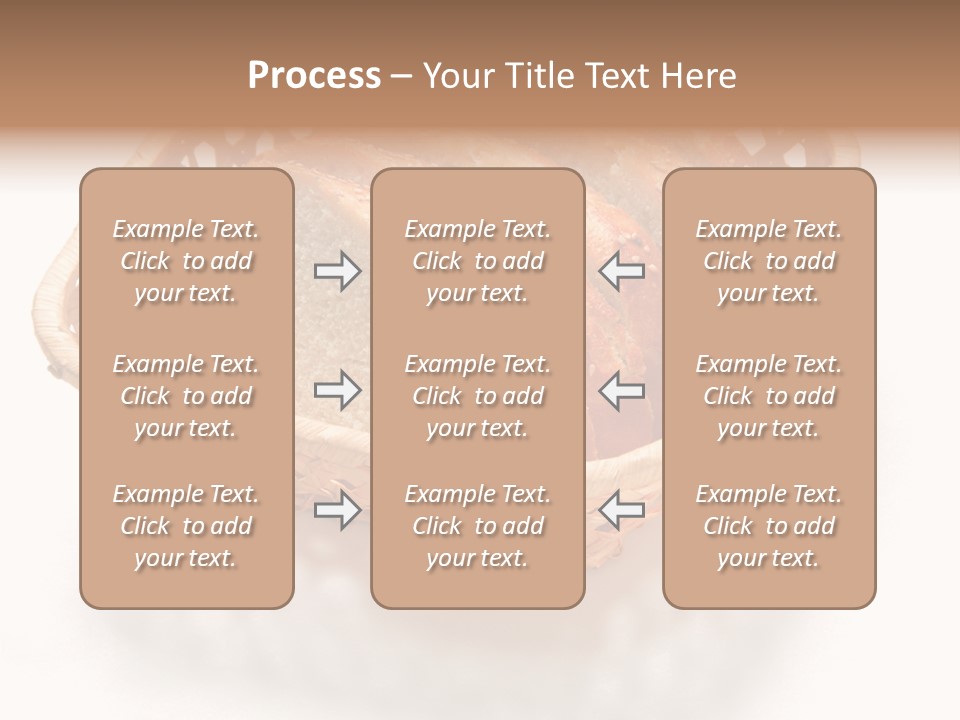 Bun Eating Basket PowerPoint Template