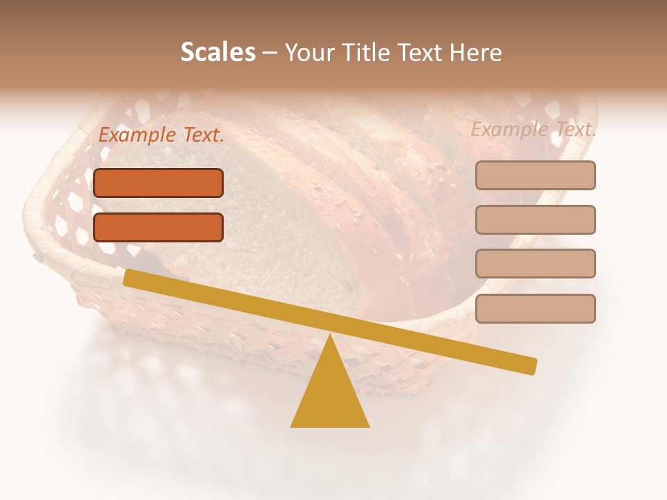 Bun Eating Basket PowerPoint Template