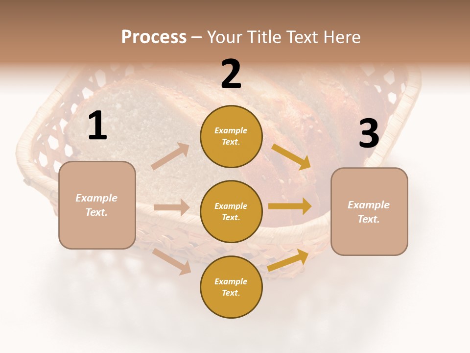 Bun Eating Basket PowerPoint Template