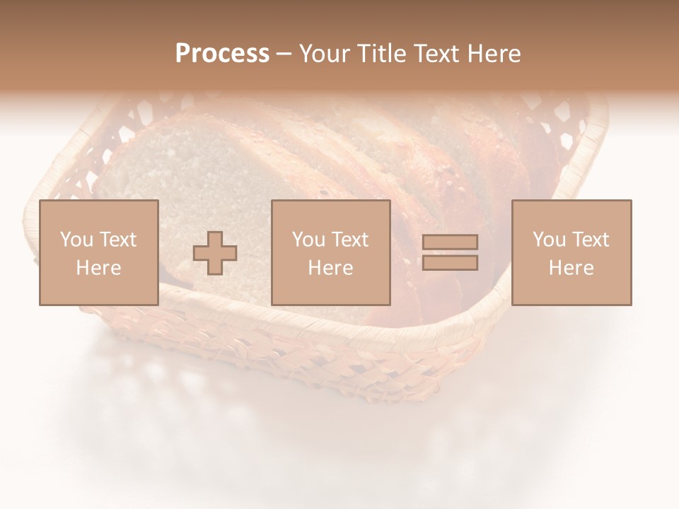 Bun Eating Basket PowerPoint Template