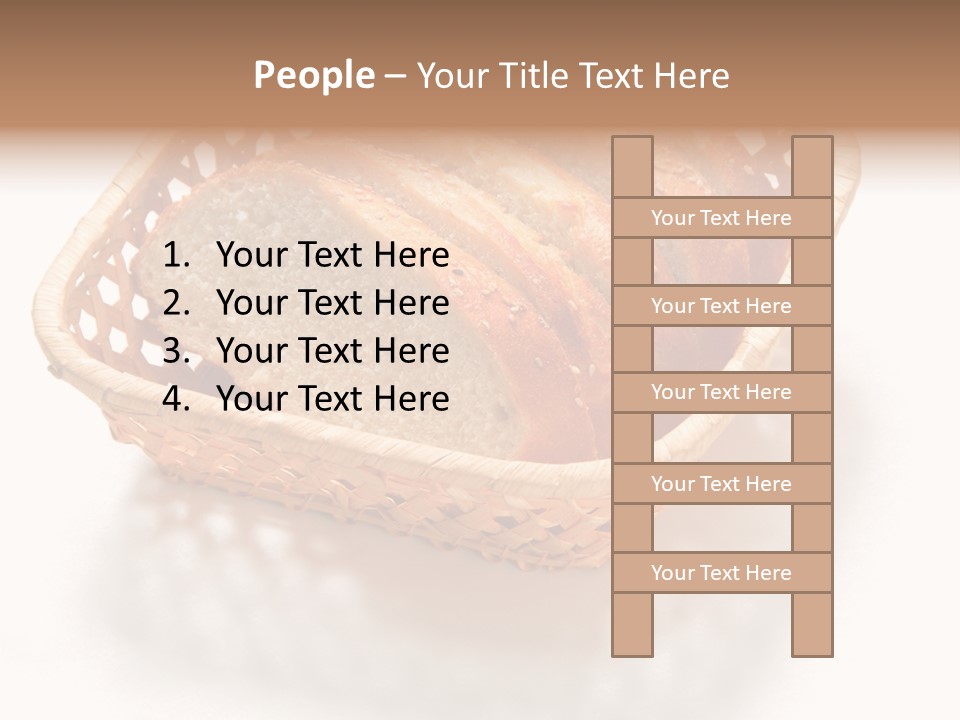 Bun Eating Basket PowerPoint Template