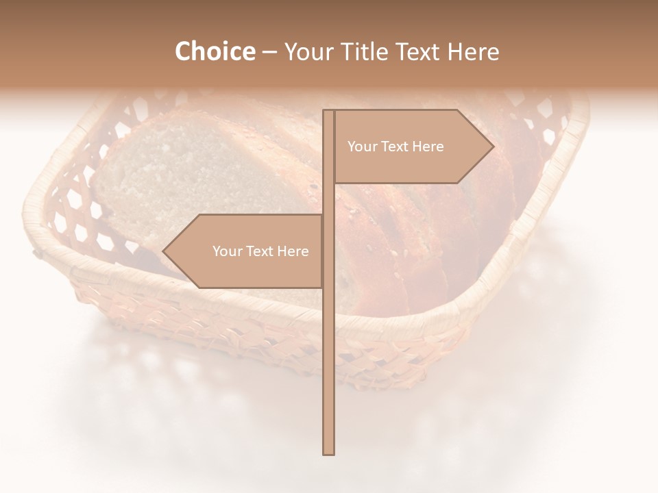 Bun Eating Basket PowerPoint Template