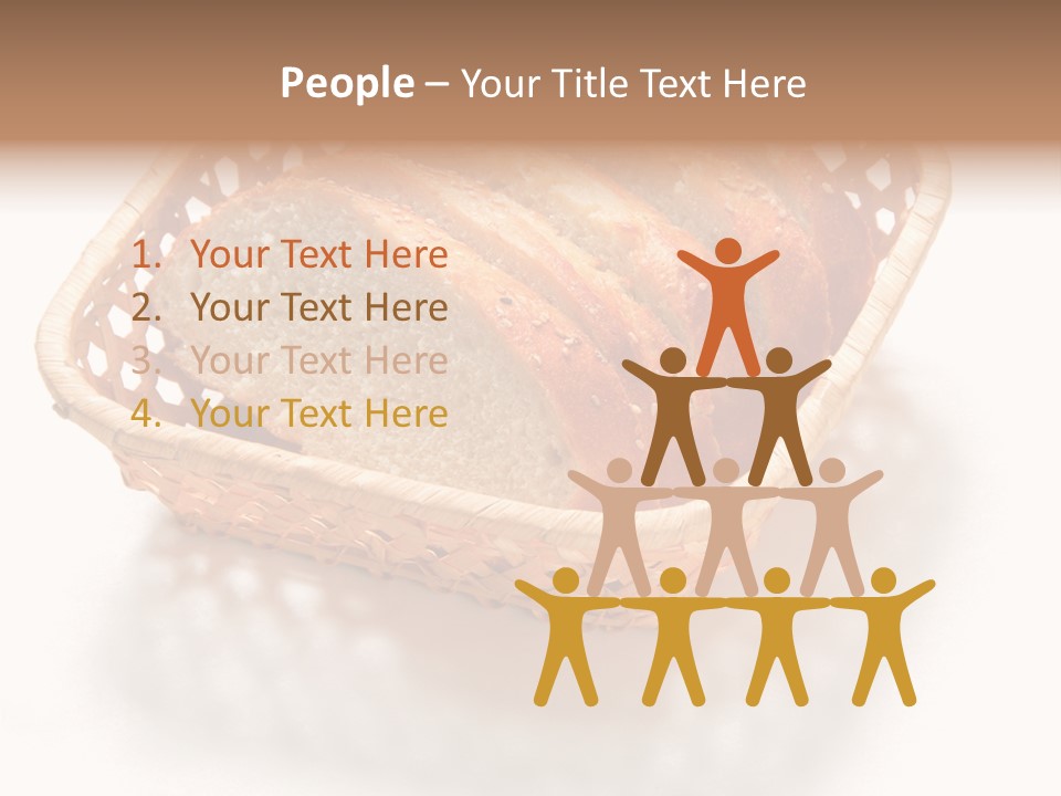 Bun Eating Basket PowerPoint Template