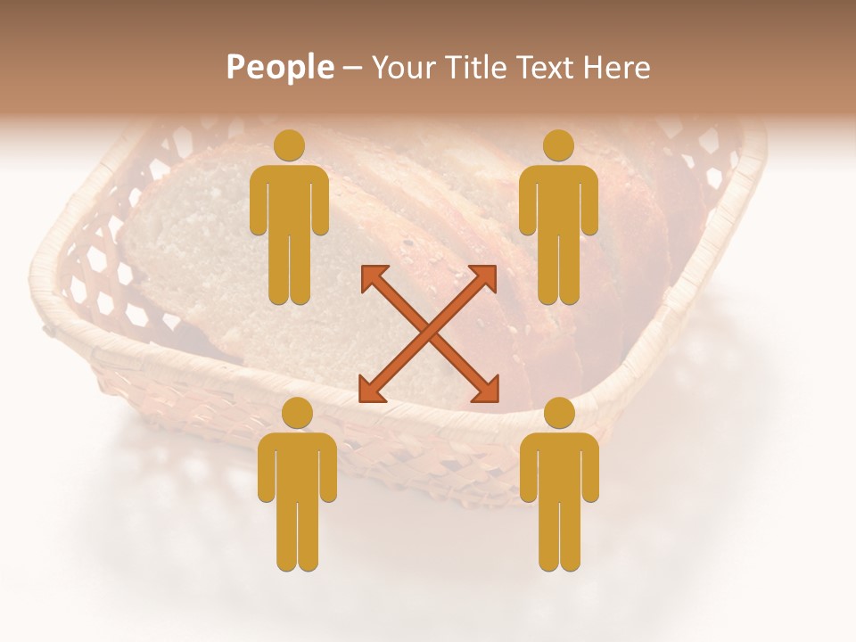 Bun Eating Basket PowerPoint Template