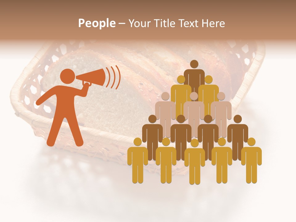 Bun Eating Basket PowerPoint Template